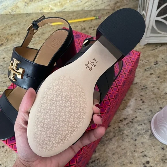 New Tory butch black 🖤 sandal - Picture 5 of 6